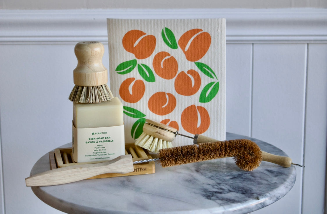 Zero-Waste Home Cleaning Kits : zero waste cleaning set