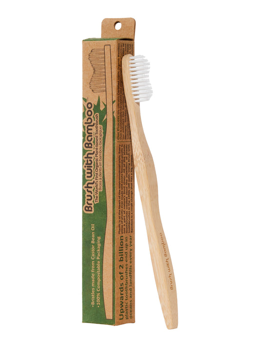 bamboo toothbrush with 100% biobased bristles