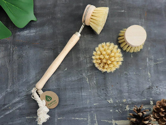 Kitchen Brush Refills - Heads Only, 2 Pack