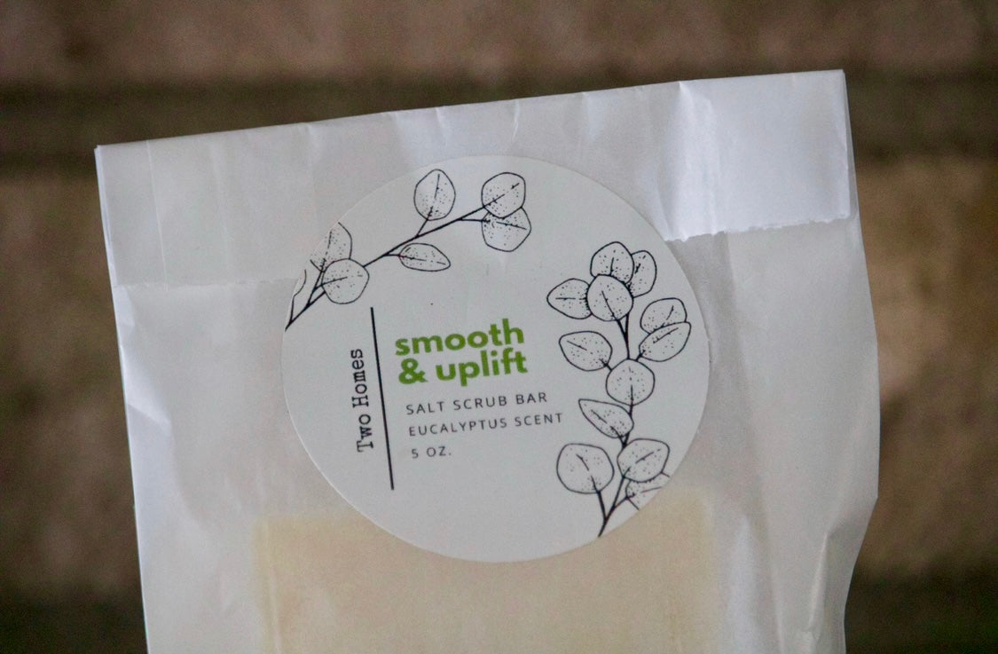 1.5-3 oz Solid Salt Scrub Bars by Two Homes