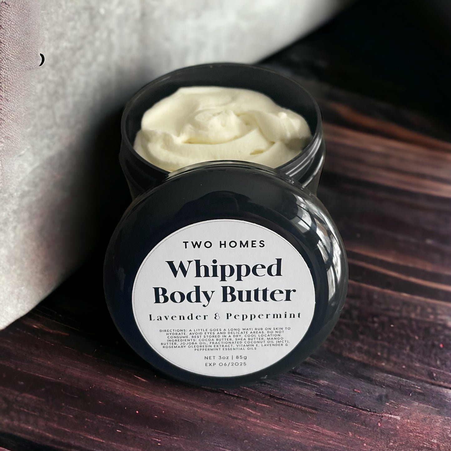 1.5, 3, & 5.5oz Whipped Body Butters