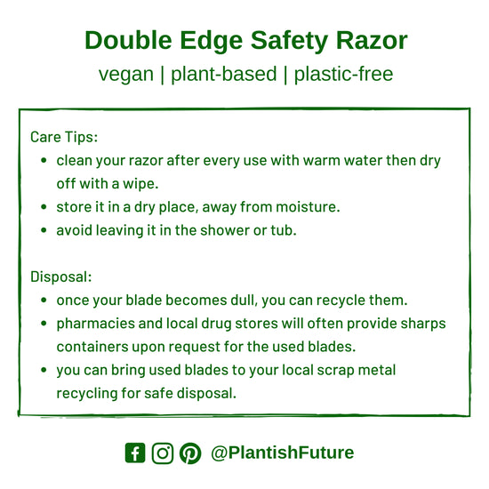 Double Edge Safety Razor (+5 free blades)