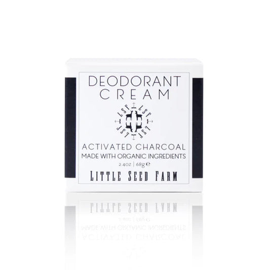 Activated Charcoal Deodorant Cream - Zero Waste Deodorant