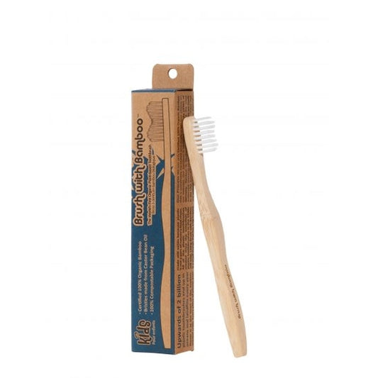 Bamboo Toothbrushes - Kids, 2 Pack